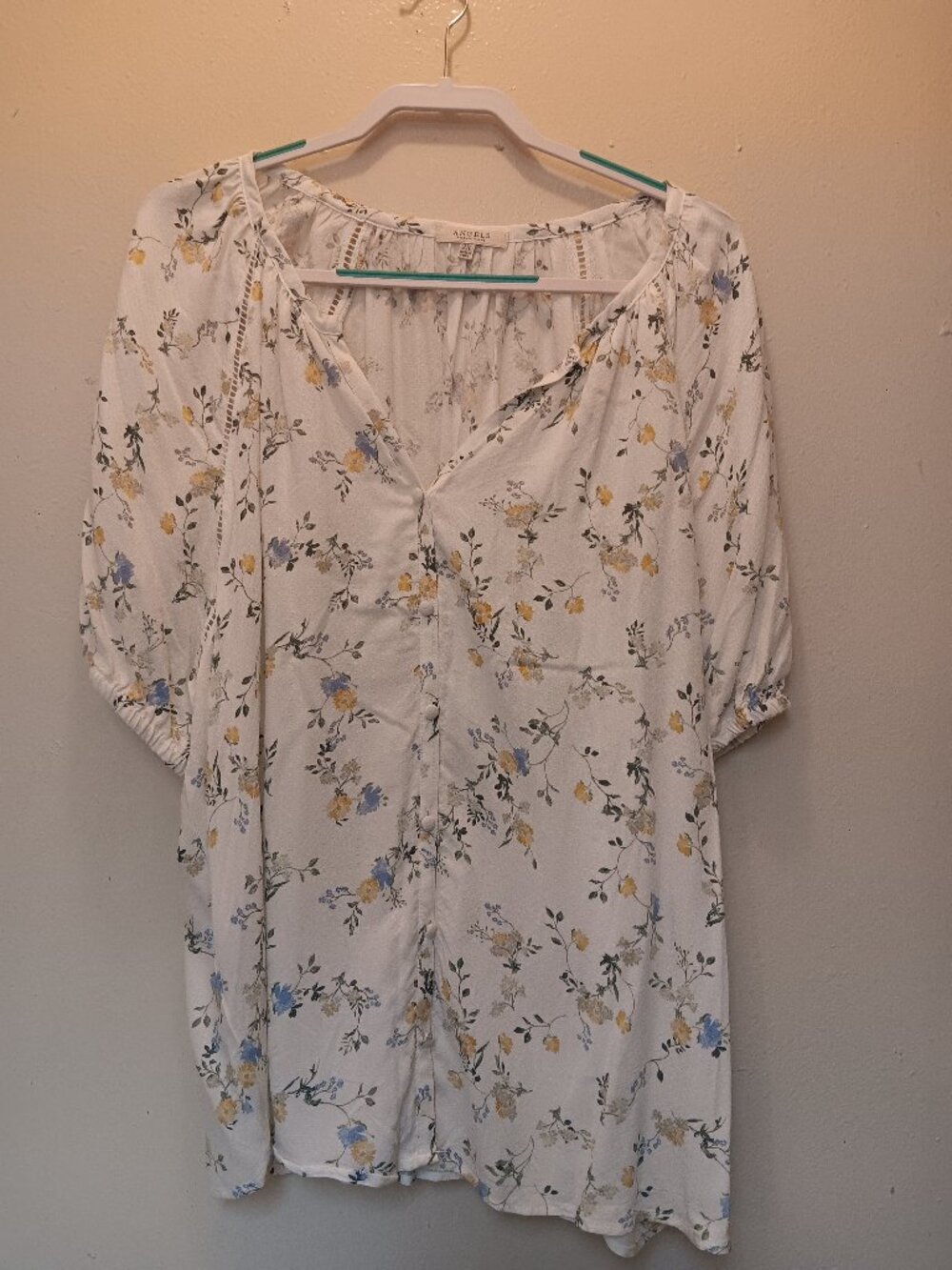 Women's Plus Size 2X Angels Blouse Pre-owned